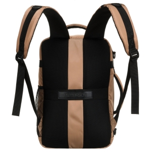 Tył plecaka Peterson z siatką 3D Mesh i wygodnymi szelkami do noszenia