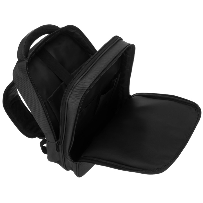 Podróżny plecak w czarnym kolorze z miejscem na laptopa - Rovicky