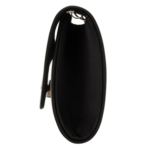 Kopertówka damska wykonana z tkaniny syntetycznej w czarnym kolorze - Rovicky