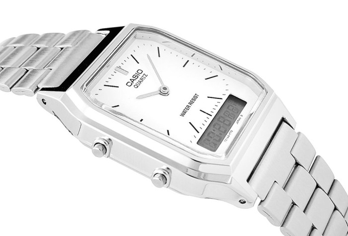 Zegarek Damski Kwarcowy CASIO AQ-230A-7DMQ + BOX