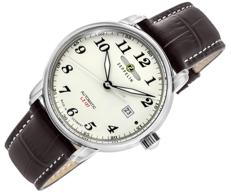 Automatic Zegarek Męski ZEPPELIN Automatic LZ 127 7656-5 + BOX