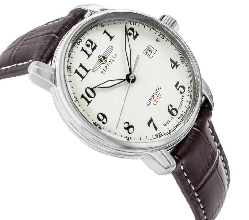 Automatic Zegarek Męski ZEPPELIN Automatic LZ 127 7656-5 + BOX