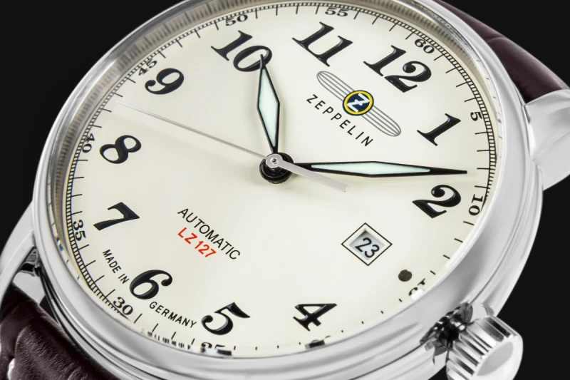 Automatic Zegarek Męski ZEPPELIN Automatic LZ 127 7656-5 + BOX