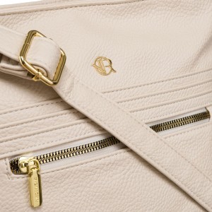Minimalistyczna listonoszka crossbody z kieszeniami - Rovicky