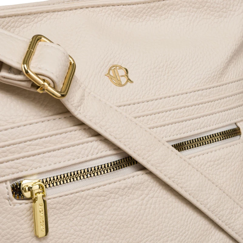 Minimalistyczna listonoszka crossbody z kieszeniami - Rovicky