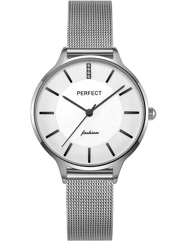 Srebrny Zegarek Damski PERFECT F353-02