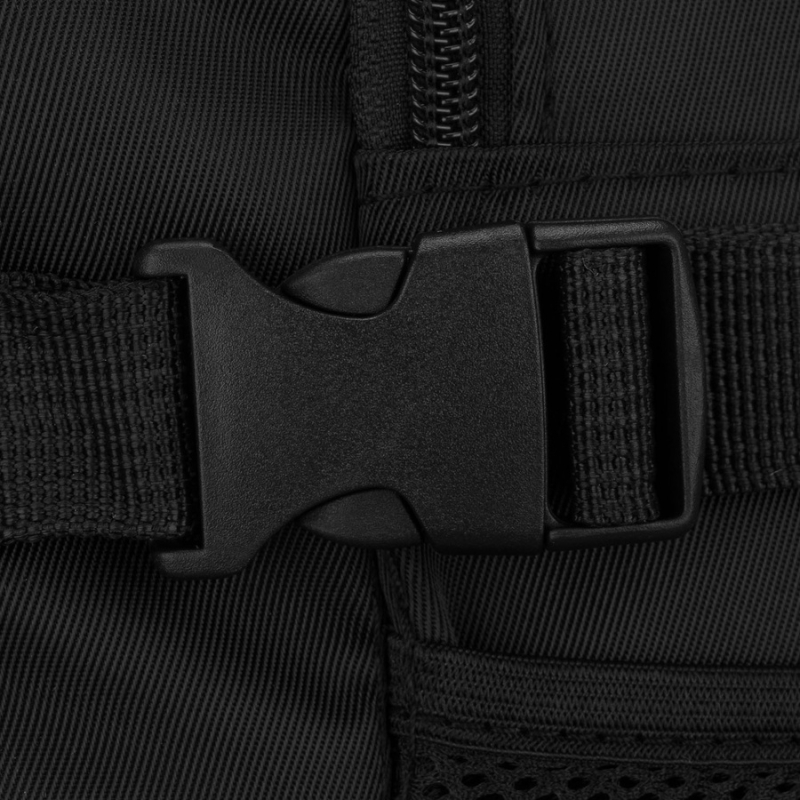 Czarny, podróżny plecak idealny na bagaż podręczny - Peterson