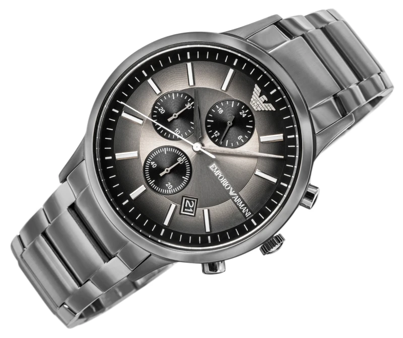 Tytanowy Zegarek Męski EMPORIO ARMANI Renato AR11531 + BOX
