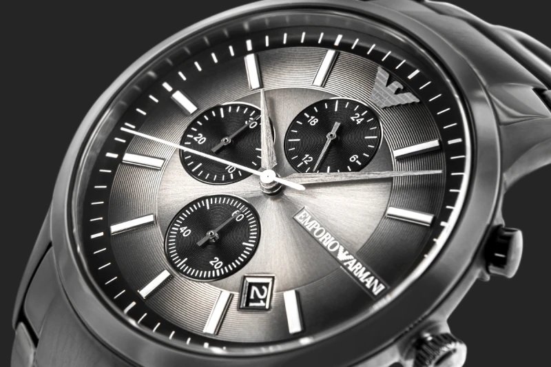 Tytanowy Zegarek Męski EMPORIO ARMANI Renato AR11531 + BOX