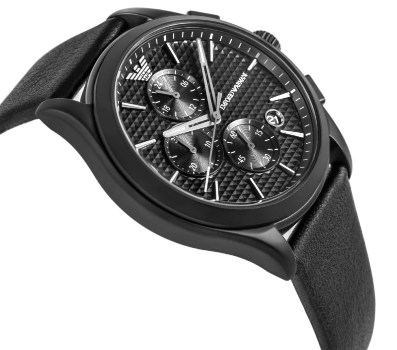 Kwarcowy Zegarek Męski + Bransoleta EMPORIO ARMANI Paolo AR80070SET + BOX