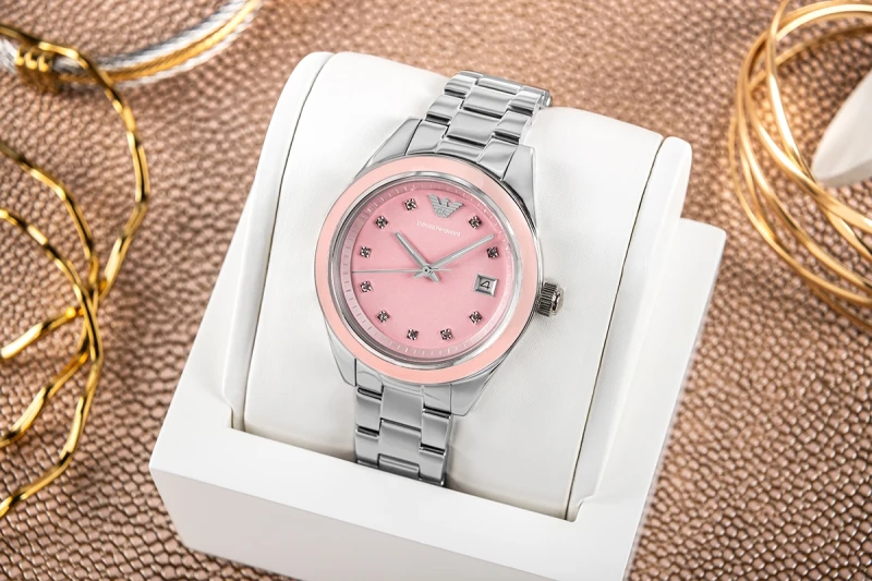 Zegarek Kwarcowy Damski EMPORIO ARMANI Leo AR11546 + BOX