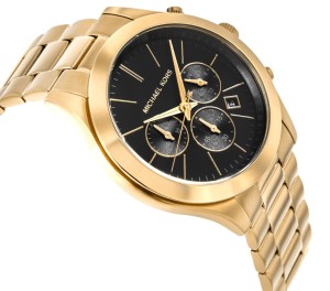 Kwarcowy Zegarek Męski + Etui na karty MICHAEL KORS MK1076SET + BOX