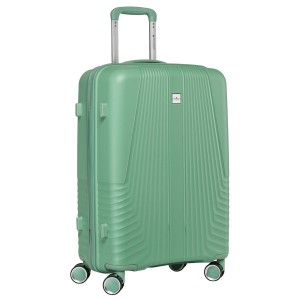 Zielony zestaw walizek podróżnych z tworzywa ABS - Peterson
