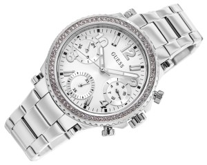 Zegarek Damski Guess Cosmic GW0590L1 – Złoty, Elegancki Czasomierz z Bransoletą i BOX