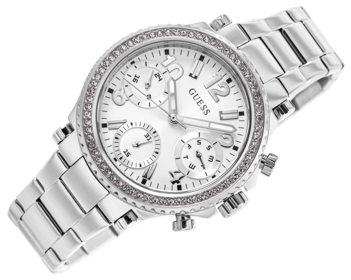 Zegarek Damski Guess Cosmic GW0590L1 – Złoty, Elegancki Czasomierz z Bransoletą i BOX