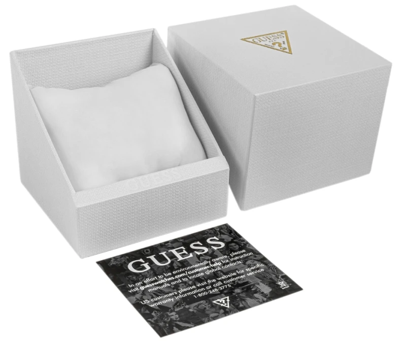 Zegarek Damski Guess Cosmic GW0590L1 – Złoty, Elegancki Czasomierz z Bransoletą i BOX