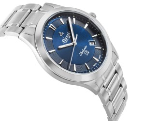 "Zegarek Atlantic Seahunter 71365.41.51 niebieska tarcza analogowa z datownikiem"