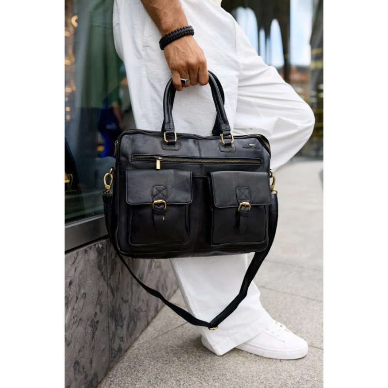 Torba Peterson na laptopa i dokumenty A4 – elegancki model biznesowy