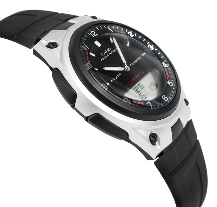 Zegarek Męski CASIO DUAL AW-80-1AVDF + BOX