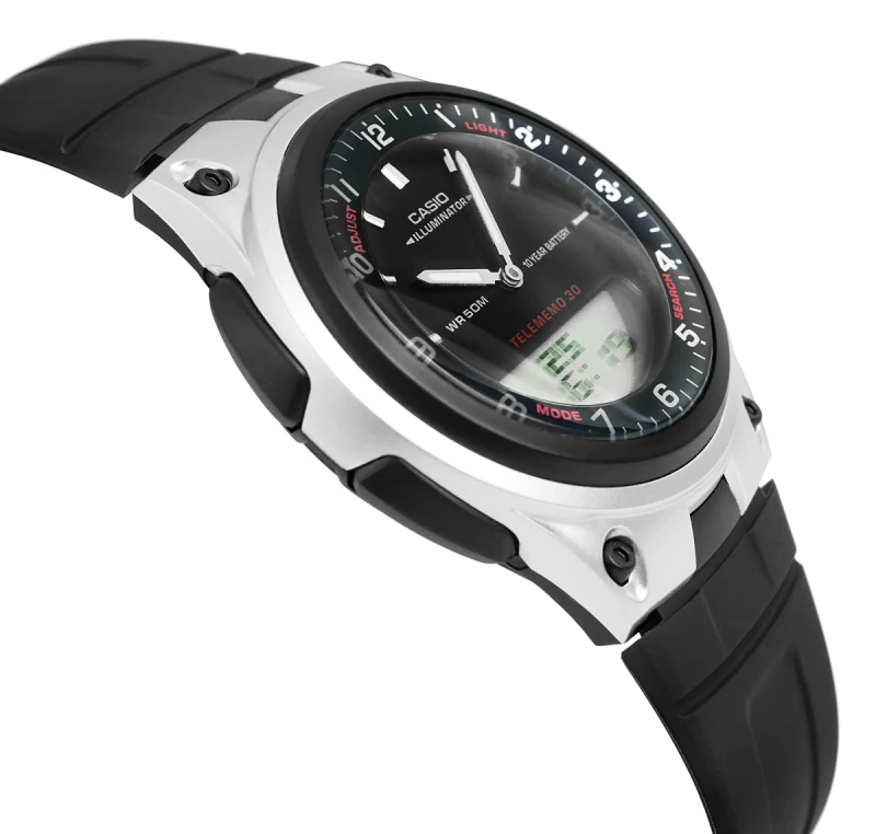 Zegarek Męski CASIO DUAL AW-80-1AVDF + BOX