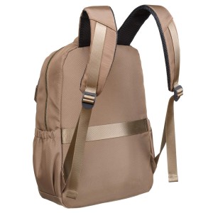 Tył plecaka – regulowane, szerokie szelki i ergonomiczne uchwyty.