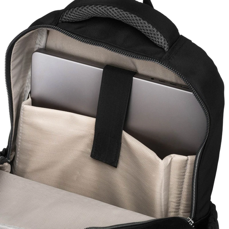 Plecak podróżny Peterson – widok wnętrza z kieszenią na laptopa i dokumenty