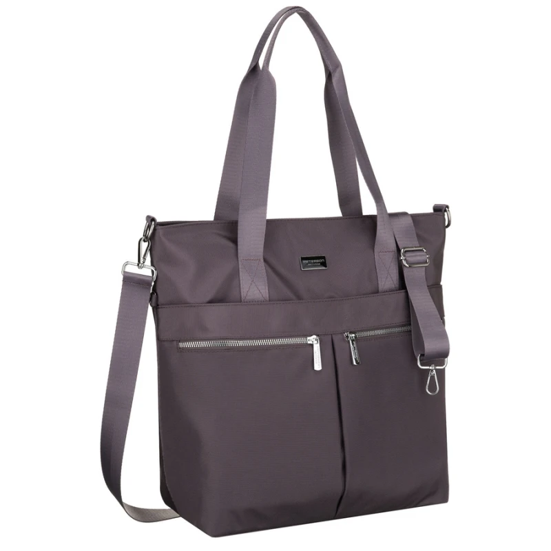 Peterson shopperka damska szara - widok frontowy