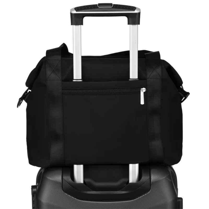 Pojemna torebka miejska z uchwytem na walizkę - Peterson