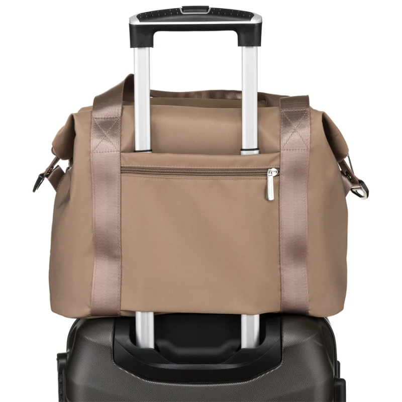 Pojemna torebka damska z wewnętrznymi kieszeniami - Peterson