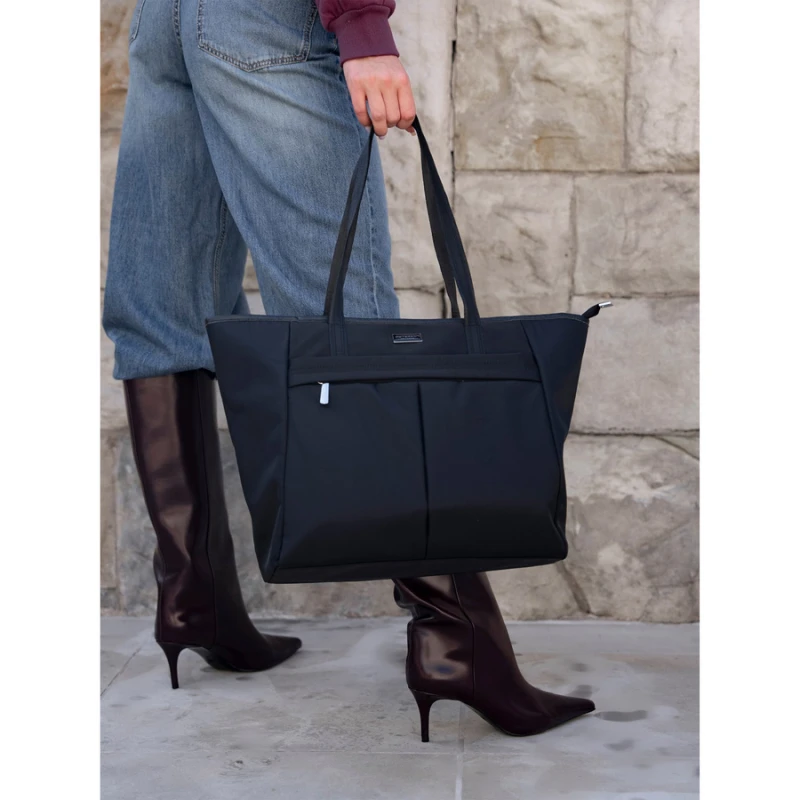 Torebka shopper na laptopa z uchwytami - Peterson