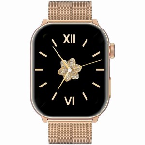 Smartwatch Damski GRAVITY GT28-6 Pasek + Bransoleta Różowe złoto Różowy