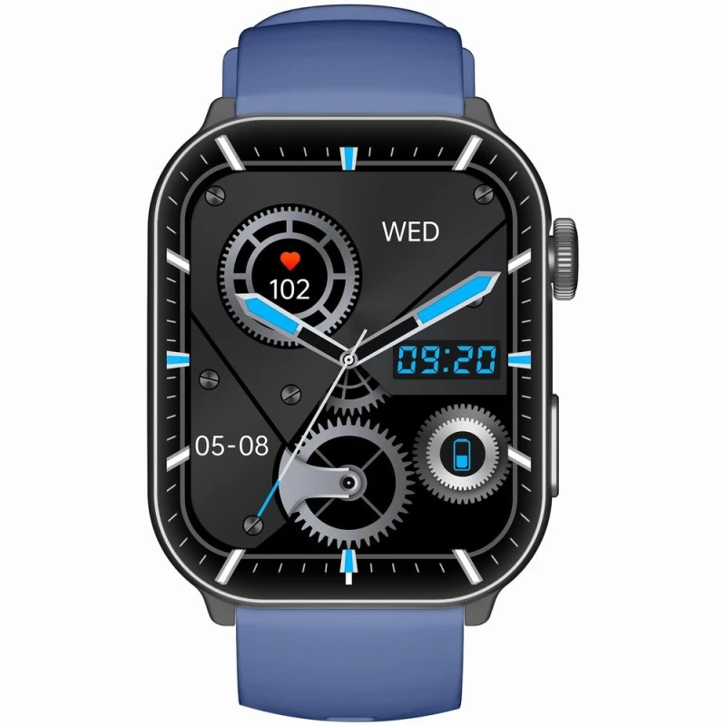 Smartwatch Męski GRAVITY GT28-3 Pasek + Bransoleta Granatowo Czarny