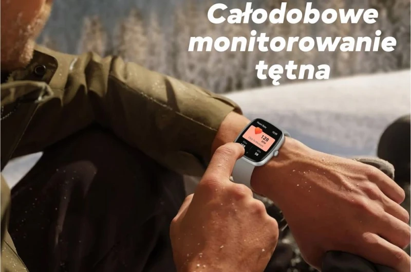 Smartwatch Damski GRAVITY GT18-3 Różowy Pasek Silikonowy + Granatowy Pasek