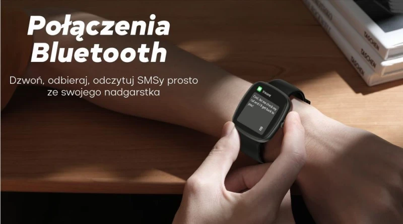 Smartwatch Damski GRAVITY GT18-3 Różowy Pasek Silikonowy + Granatowy Pasek