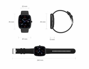 Smartwatch Damski GRAVITY GT18-2 Różowy Pasek Silikonowy + Biały Pasek