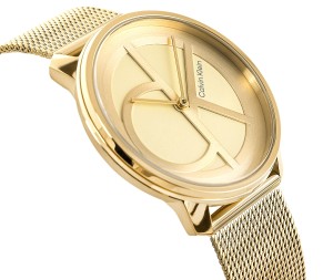 Zegarek CK Iconic 25200034 widok boczny – elegancka koperta i bransoleta
