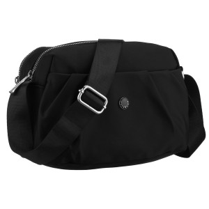 Czarna damska listonoszka Peterson z poliestru