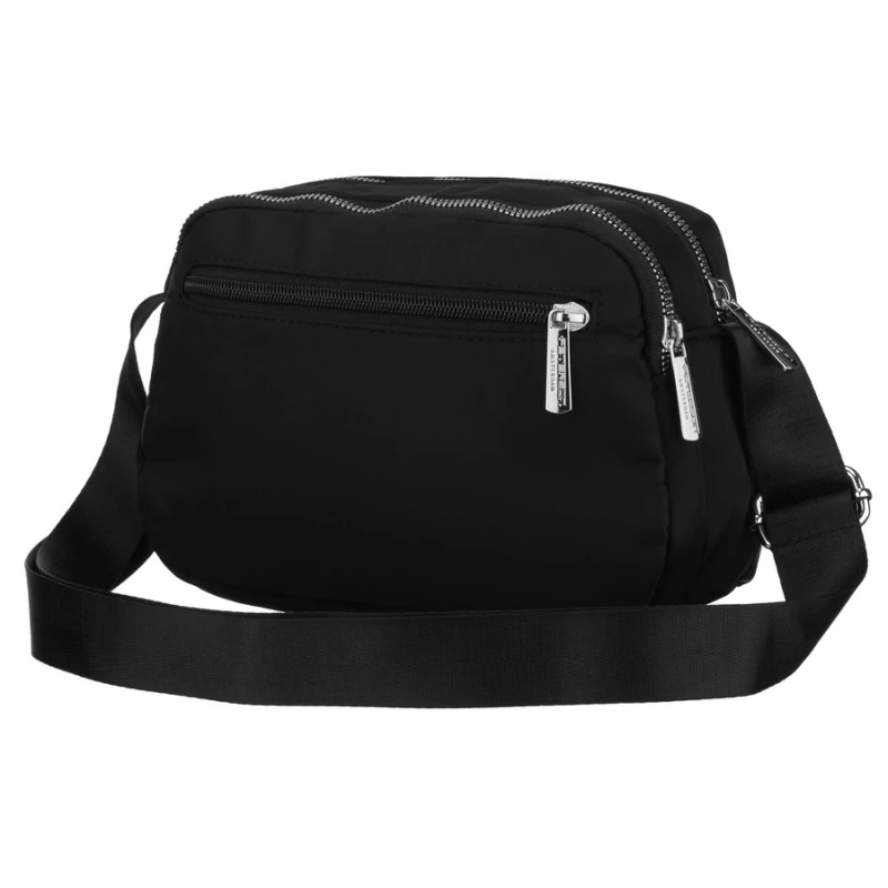 Widok boczny czarnej listonoszki Peterson