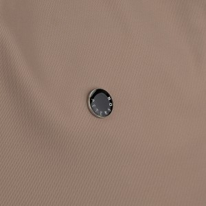 Shopperka damska z poliestru w beżowym kolorze, jednokomorowa i zamykana suwakiem - Peterson