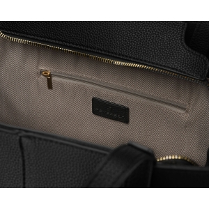 Wnętrze shopperki damskiej Peterson z jedną komorą główną i kieszenią na suwak