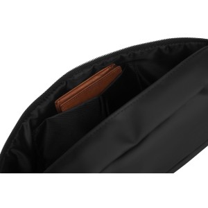 Duża nerka męska z materiału syntetycznego w czarnym kolorze - Peterson