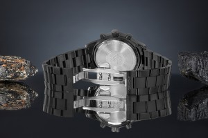 Zegarek Męski Giewont Chronograph Sapphire Czarny GW4580-B1