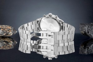 Zegarek Męski Giewont Chronograph Sapphire Srebrny GW4580-B2
