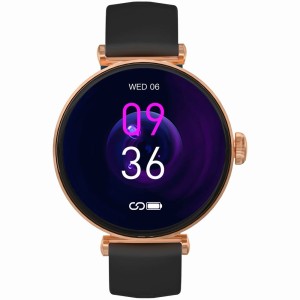 Smartwatch Gravity Różowe Złoto Czarny 2 Paski GT26-6