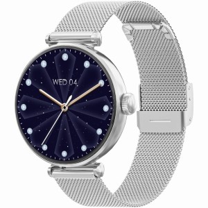 Smartwatch Gravity Srebrno Biały 2 Paski GT26-8