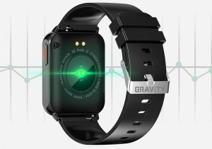 Smartwatch Gravity Czarny 2 Paski GT17-7