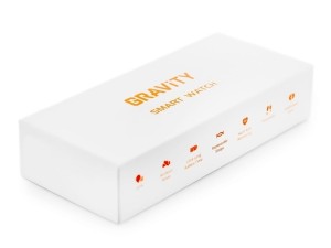 Smartwatch Gravity Różowe Złoto Fioletowy 2 Paski GT17-3