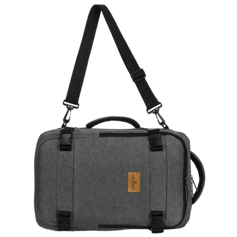 Plecak Peterson z dopinanym paskiem – możliwość noszenia jak torby podróżnej