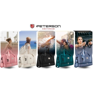 Sportowa torba Peterson – dolna sekcja na buty i mokrą odzież
