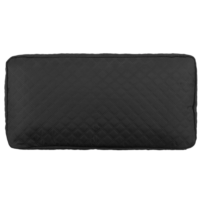 Sportowa, treningowa torba w czarnym kolorze wykonana z poliestru - Peterson